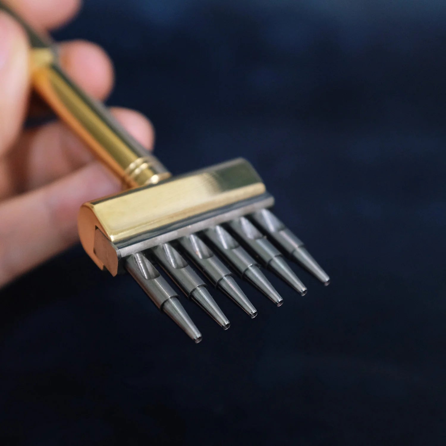 5-prong stitching punch
