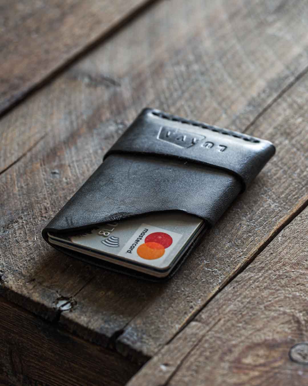 Luava handmade leather wallet one-off limited edition
