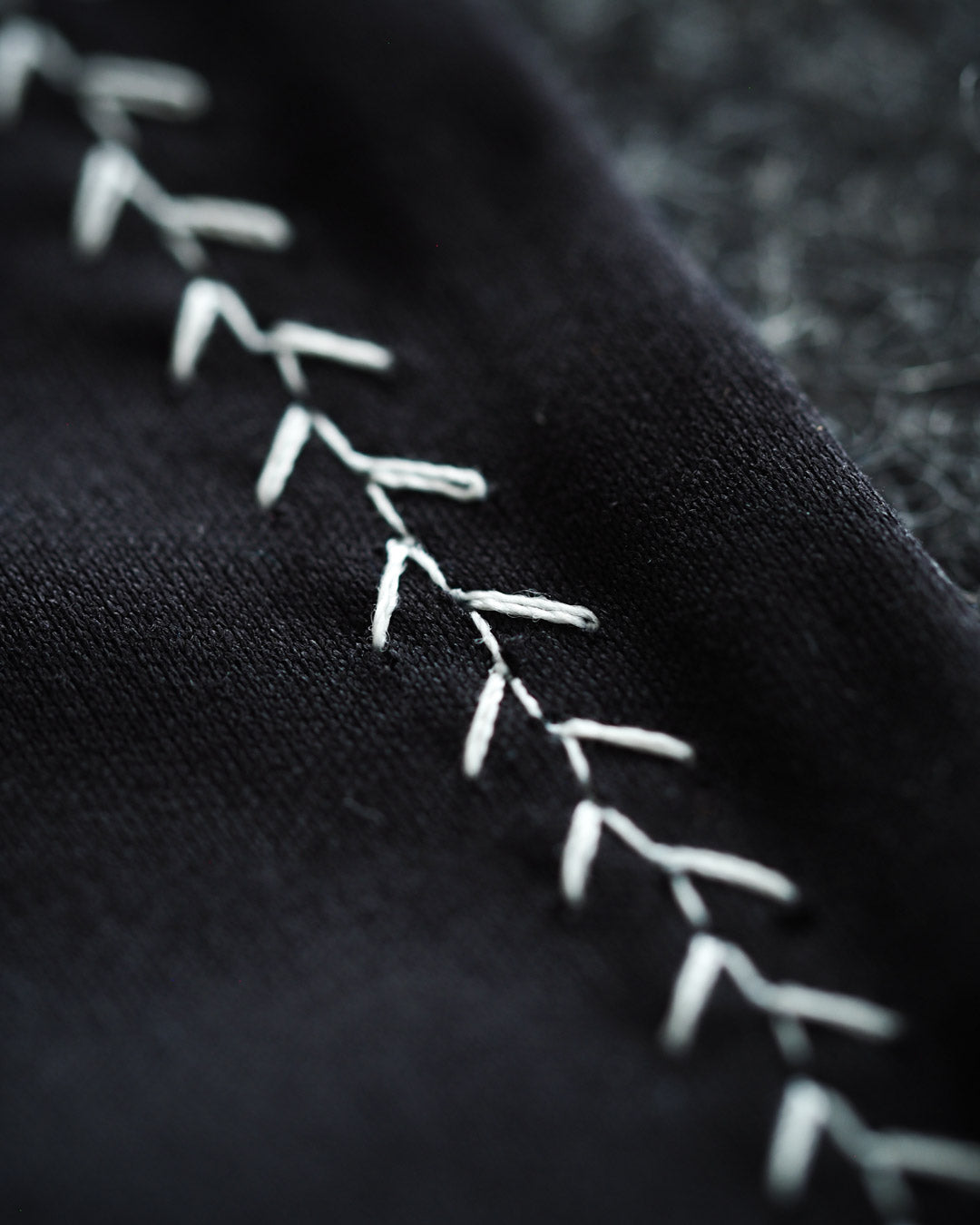 Kanto Goods Japanese indigo kasuri EDC hank. Blue handkerchief with microfibre handmade in Finland