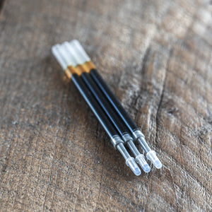 Luava brass ballpoint pen extra ink cartridges
