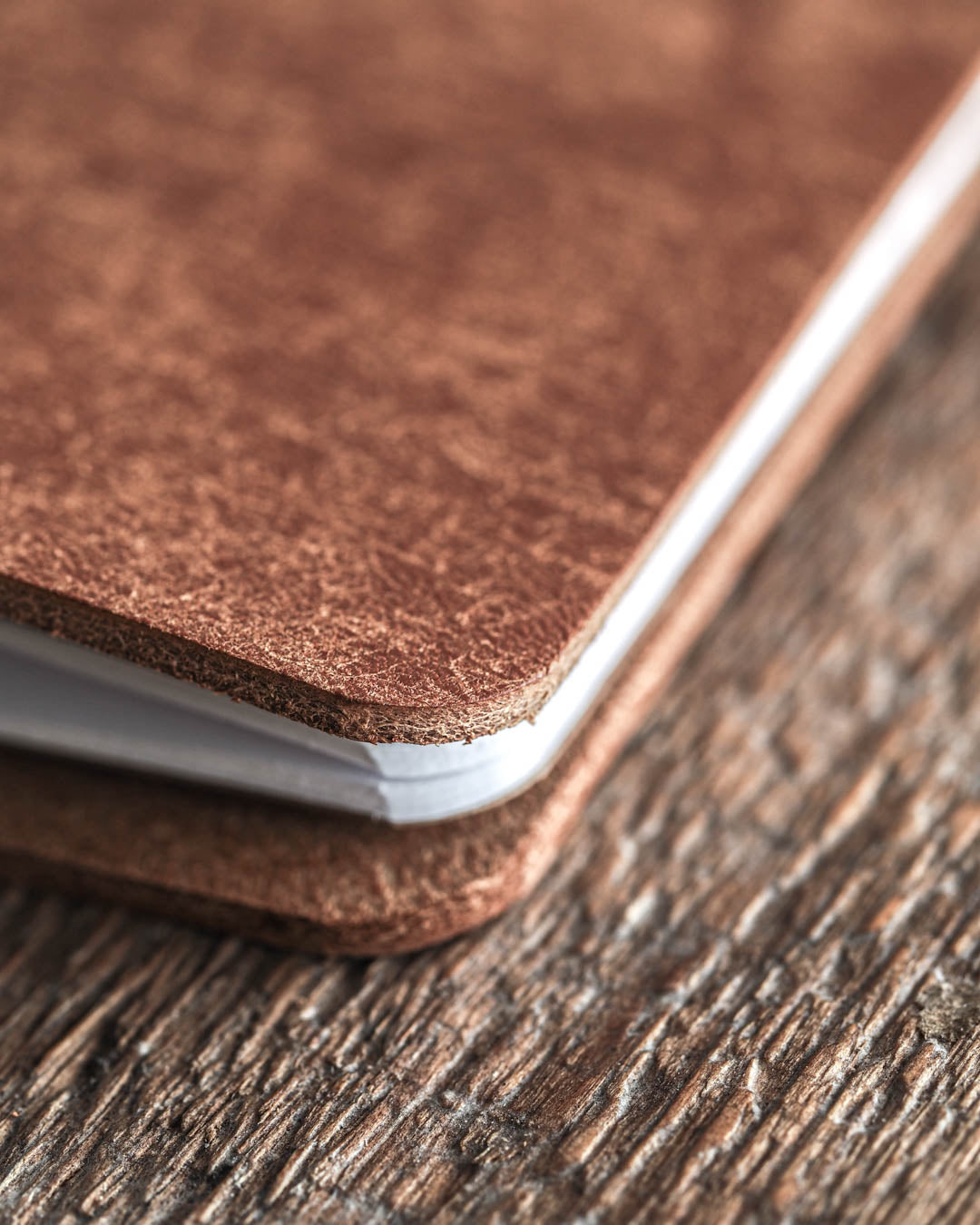 Luava handmade leather journal Ranger Journal detail corner