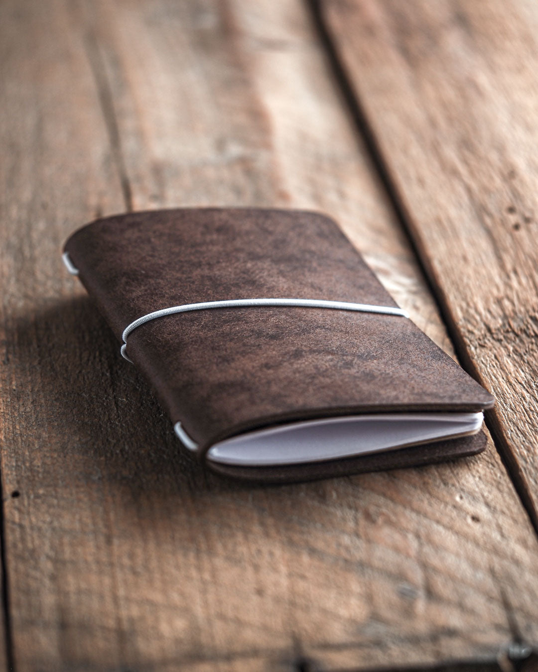 Luava handmade leather journal Ranger Journal color tabacco brown