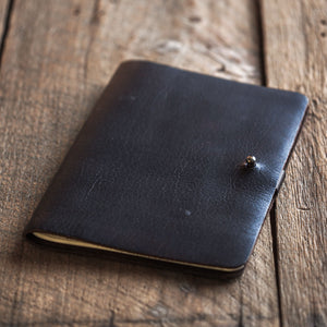 Luava handmade leather notebook cover a6 front