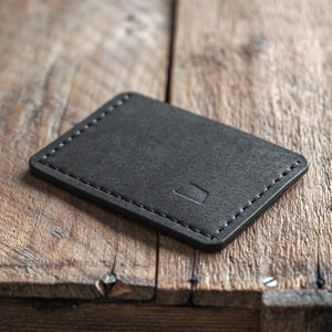 Luava handmade leather wallet proper blagnac back