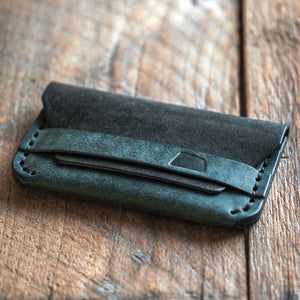 Luava handmade leather wallet gofer nocturnal