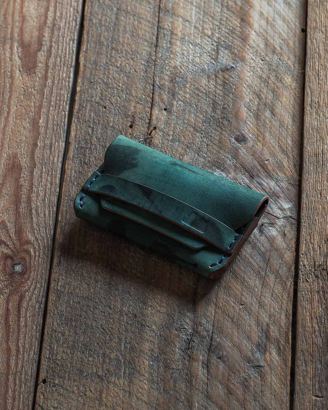 Luava handmade leather wallet Gofer cognac