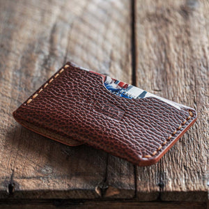 Messenger Wallet Dollaro limited edition handmade leather wallet back