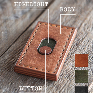 Luava handmade leather widget color guide