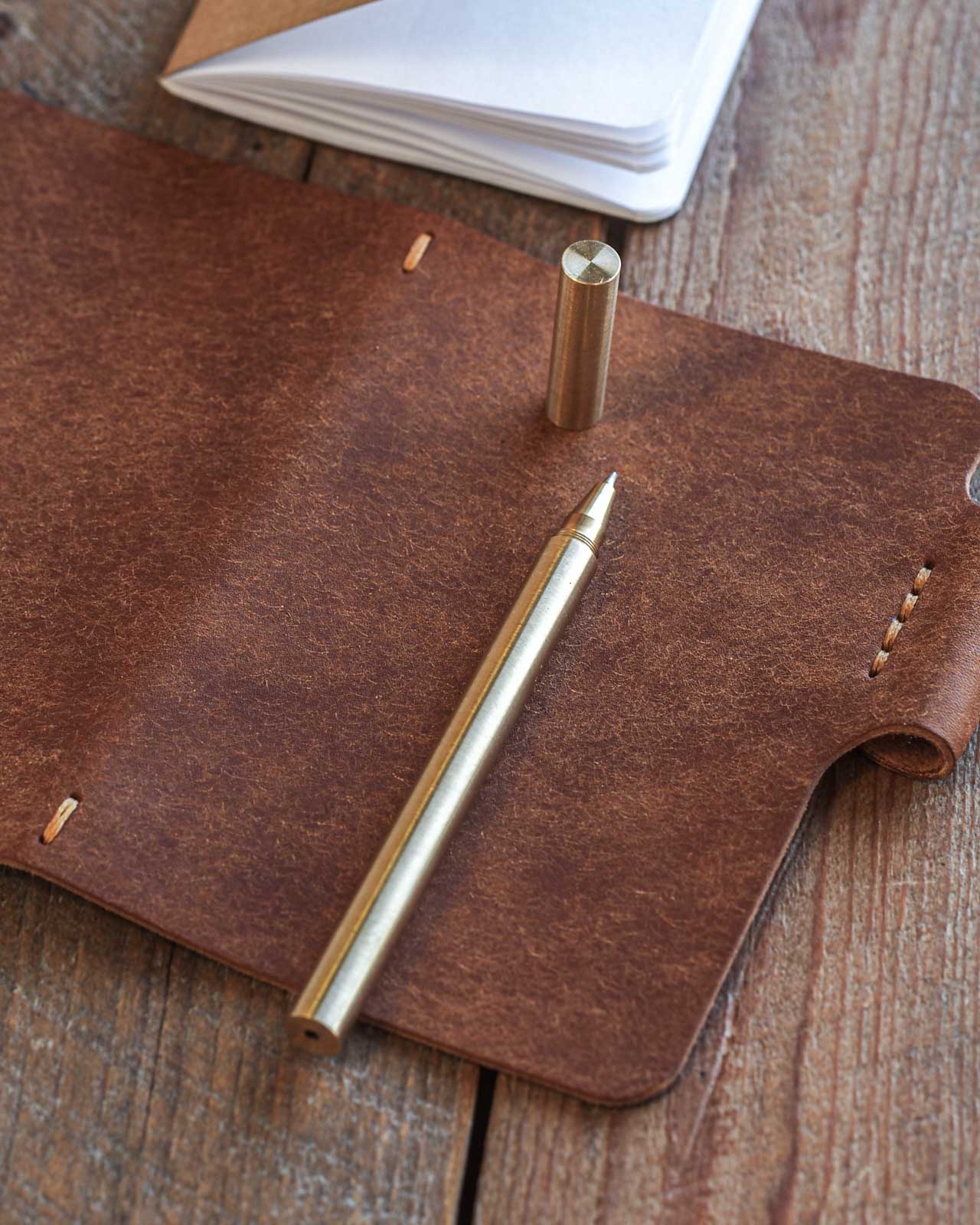 Voyager leather journal notebook cover sketchbook cover handmade