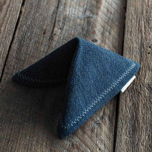 Kanto Goods Dungaree EDC Hank made with japanese cotton. Handkerchief handmade in Finland. Color Moss