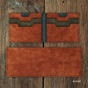Luava handmade mens bifold leather wallet bermuda oasis