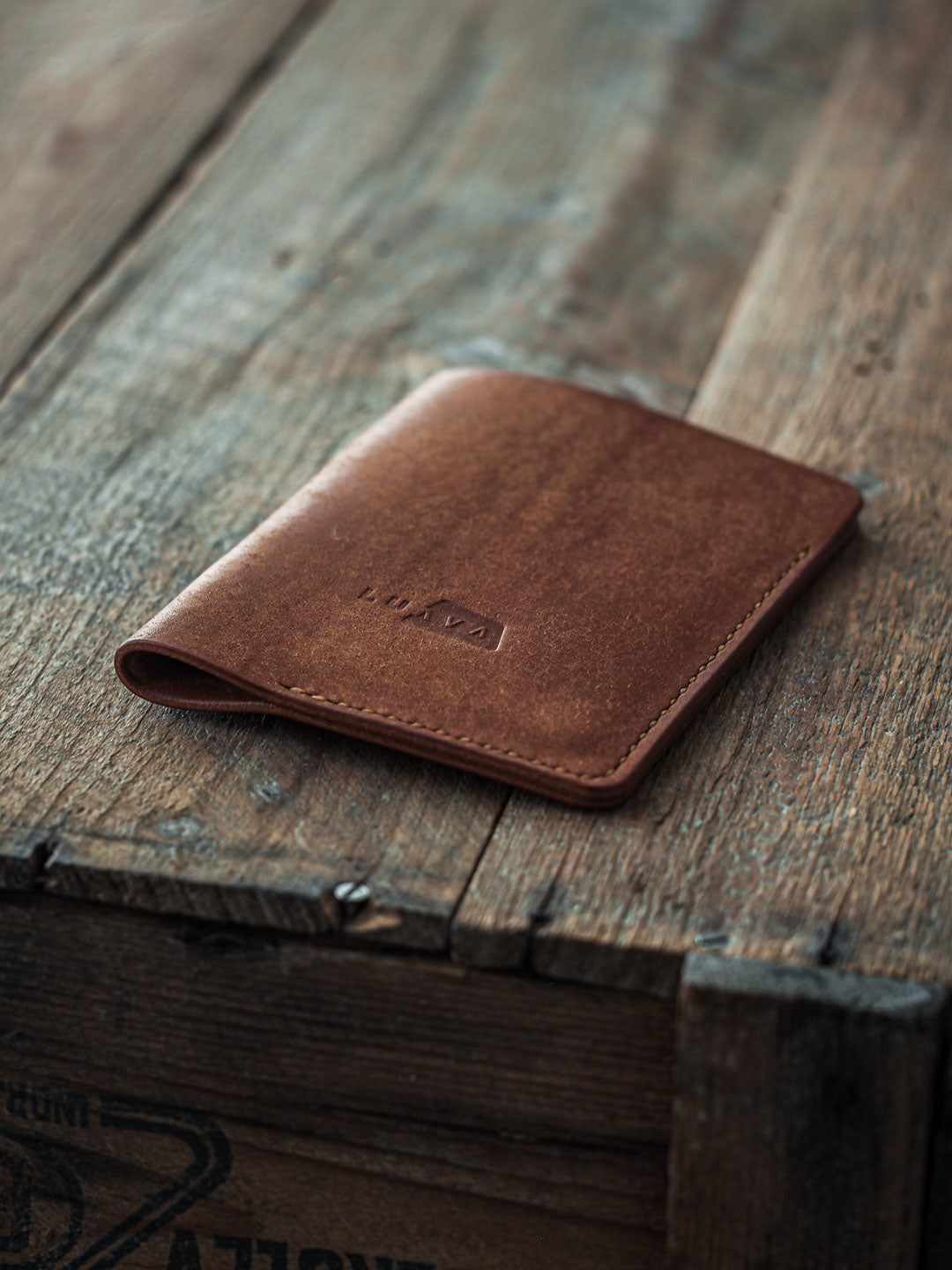 Passport Cover Pueblo Cognac - Luava