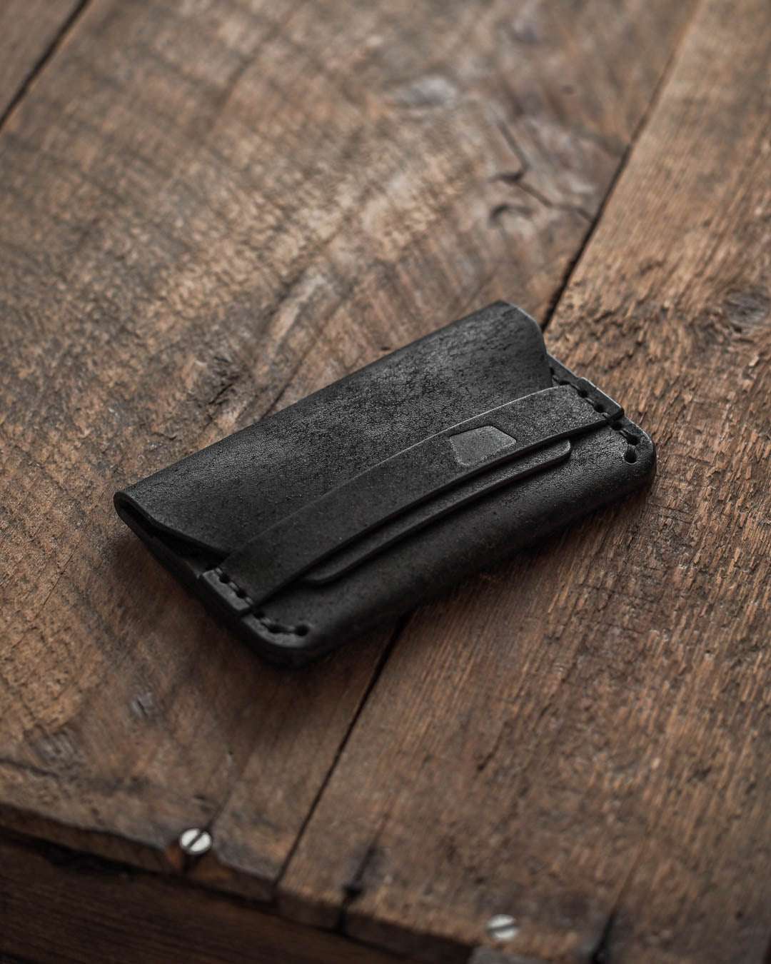 Handmade leather wallet