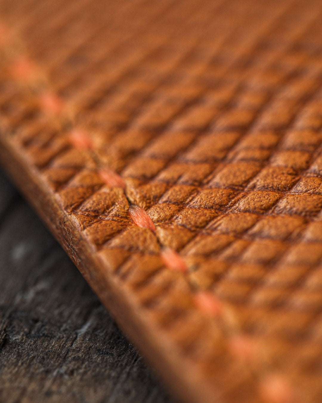 Handmade leather wallet card holder - Luava